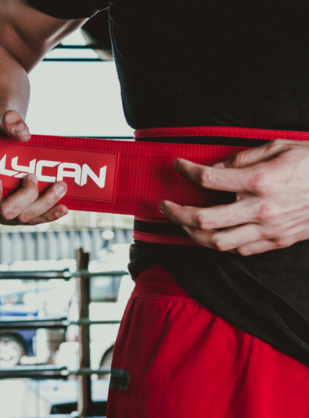 Velcro Weightlifting Belt